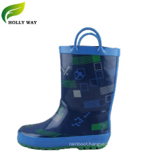 Printing Kid's Rain Boots with Handle